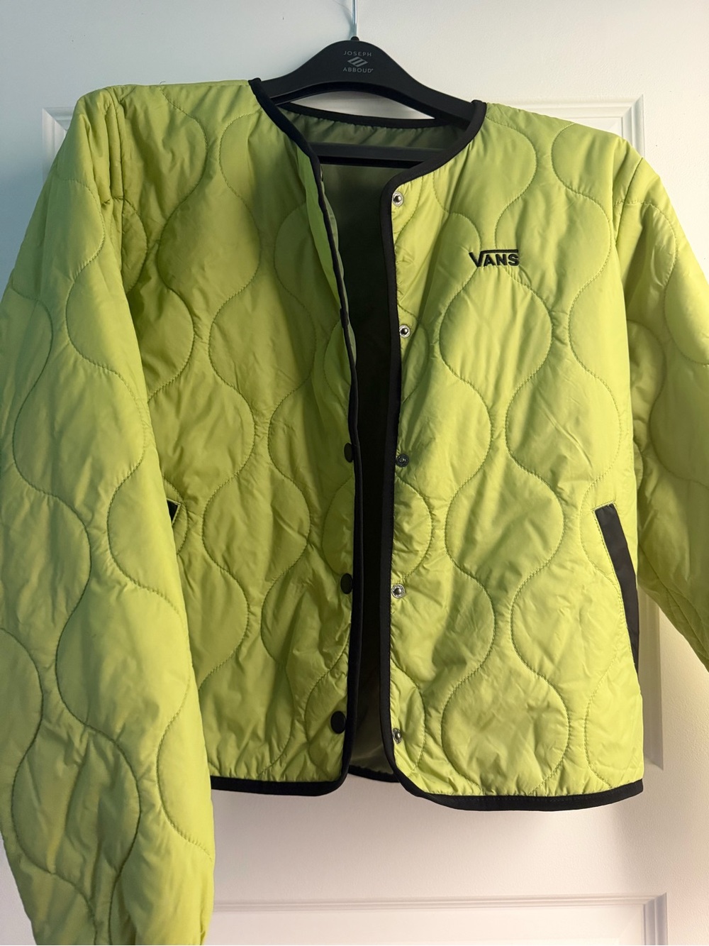 Vans | Quilted Lime Green Jacket